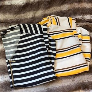 Women’s Express Striped Blouse Bundle